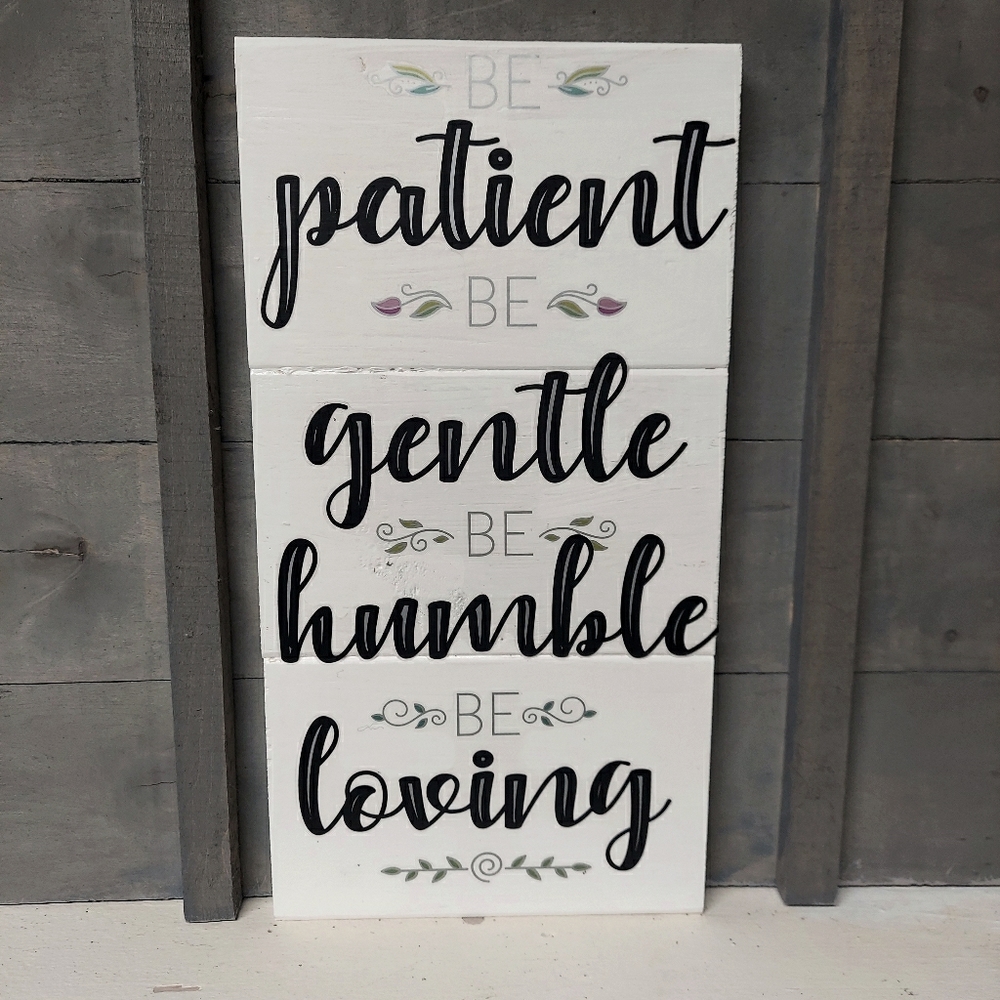 Inspirational Home Decor Sign